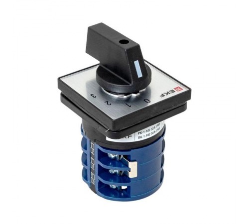 Переключатель кулачковый ПК-1-102 32А 2P "0-1-2-3" IP65  pk-1-102-32-65  EKF