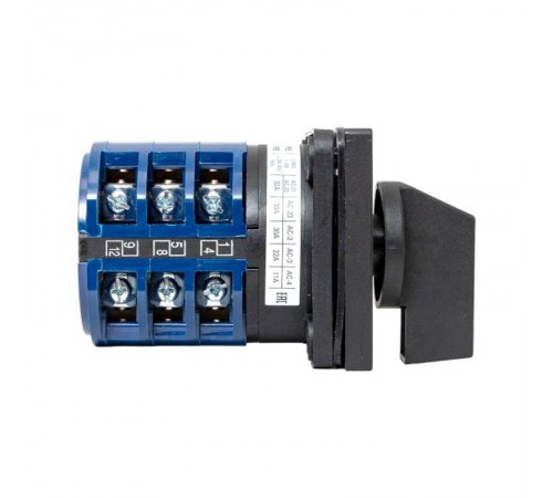 Переключатель кулачковый ПК-1-102 32А 2P "0-1-2-3" IP65  pk-1-102-32-65  EKF