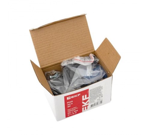 Переключатель кулачковый ПК-1-102 32А 2P "0-1-2-3" IP65  pk-1-102-32-65  EKF