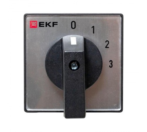 Переключатель кулачковый ПК-1-102 32А 2P "0-1-2-3" IP65  pk-1-102-32-65  EKF