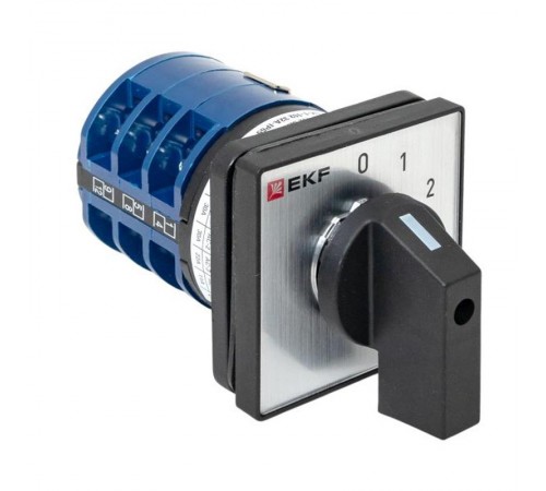 Переключатель кулачковый ПК-1-102 32А 2P "0-1-2-3" IP65  pk-1-102-32-65  EKF