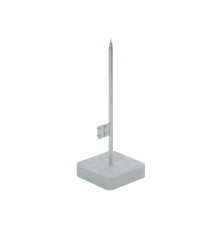 Вольностоящая молниеприемная мачта цельная H2 м HD  VMC-H2 HD  КМ-профиль