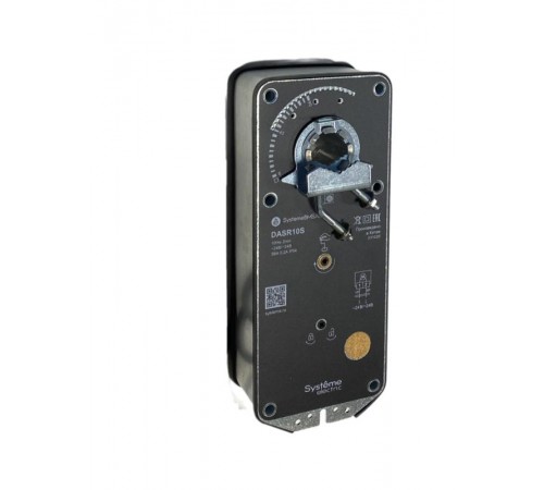 Привод воздушной заслонки с пруж. возвратом, 10Нм 2поз ~24В/=24В  DASR10S  Systeme Electric
