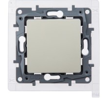 Переключатель одноклавишный IP44 - Legrand Etika - 10А 250В безвинтовые зажимы - слоновая кость  672307  Legrand