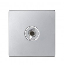 Simon 82 Накладка на партон для предохранителя, S82 Detail, алюминий  82056-93  Simon