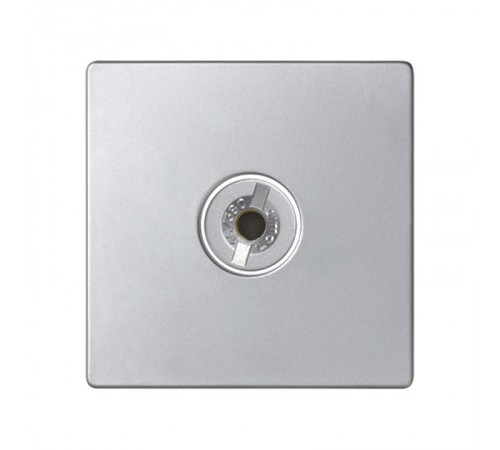 Simon 82 Накладка на партон для предохранителя, S82 Detail, алюминий  82056-93  Simon