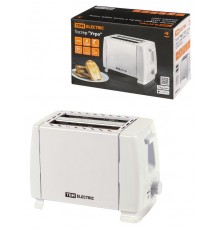 Тостер "Утро", 700 Вт, 2 тоста, нерж. сталь, белый, TDM  SQ4003-0001  TDM
