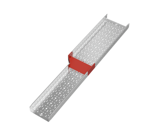 Переходник левый 100х300-400 мм "ПЛЮС" INOX304  PDplus100-300-400-L INOX304  КМ - профиль