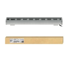 Прожектор заливного света LED линейный ULF-Q552 9W/WW IP65 SILVER 500мм. 3000К, 45 град  UL-00001432  Volpe