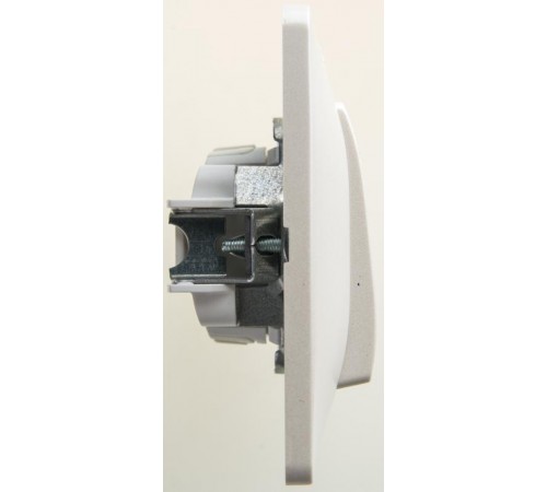 Glossa Перламутр Выключатель 2-клавишный, сх.5, 10АХ (в сборе)  GSL000652  SE