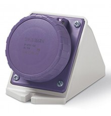 Розетка настенная 20-25В, 16А, 2Р, 50Гц 60Гц IP 66/67  DIS53501610  DKC