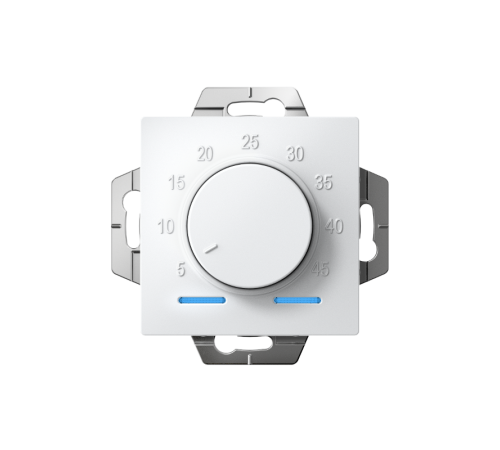 AtlasDesign Термостат электронный теплого пола с датчиком, 10A, механизм, Белый  ATN000135  SE