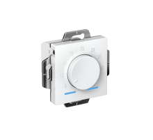 AtlasDesign Термостат электронный теплого пола с датчиком, 10A, механизм, Белый  ATN000135  SE