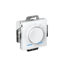 AtlasDesign Термостат электронный теплого пола с датчиком, 10A, механизм, Белый  ATN000135  SE