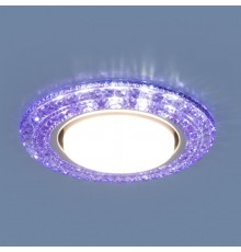 Светильник точечный встраиваемый 3030 GX53 VL фиолетовый  a035179  Elektrostandard