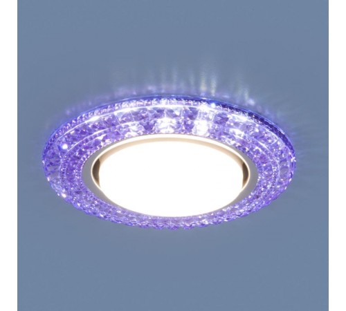 Светильник точечный встраиваемый 3030 GX53 VL фиолетовый  a035179  Elektrostandard