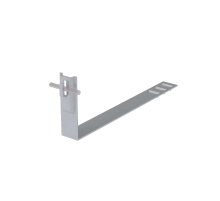 Черепичный держатель регулируемый зажимной для прутка D6-8 мм L430 мм H100 мм TD  CDZ-L430-D6-8 TD  КМ - профиль