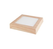 Светильник накладной светодиодный квадрат "Даунлайт" СПО (сосна) 12 Вт 170*170*32 мм 4000К   SQ0329-0447  TDM