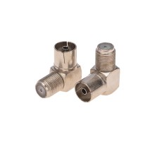 Переход гнездо F-гнездо TV угловой PROCONNECT  05-4312-4  PROconnect