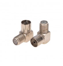 Переход гнездо F-гнездо TV угловой PROCONNECT  05-4312-4  PROconnect