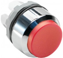 Кнопка MP3-20R красная выступающая (только корпус) без подсветки без фиксации  1SFA611102R2001  ABB