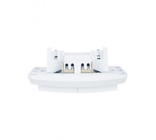 ВЕГА белый Выключатель 2-клавишный 10А ВС10-2-0-ВБ  EVV20-K01-10-DM  GENERICA