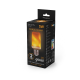 Лампа светодиодная Black LED T65 Flame 5W E27 20-80lm 1500K  157402105  Gauss