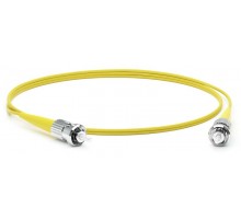 Патч-корд FC-S2-9-ST/UR-ST/UR-H-1M-LSZH-YL волоконно-оптический (шнур) SM 9/125 (OS2), ST/UPC-ST/UPC, 2.0 мм, simplex, LSZH, 1 м  247515  Hyperline