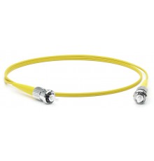 Патч-корд FC-S2-9-ST/UR-ST/UR-H-10M-LSZH-YLвол.-оптич.(шнур) SM 9/125 (OS2),ST/UPC-ST/UPC,2.0мм,simplex,LSZH,10м  247521  Hyperline