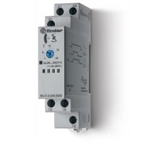 Модульный таймер 1-функциональный (ВЕ); питание 24...240В АС/DC; 1CO 16A; ширина 17.5мм; регулировка времени 0.1с...24ч  804102400000T  Finder