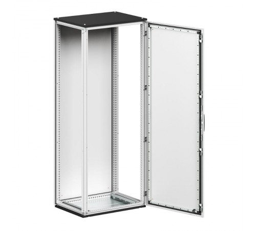 Комплект напольного корпуса CQE N с одностворчатой дверью и с задней панелью 2000x800x600 мм RAM block  R5CQEN2086  DKC