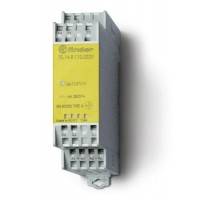 Модульное электромеханическое реле безопасности (реле с принудительным управлением контактами); 2NO+2NC 6A  7S1490240220PAS  Finder