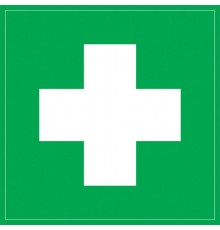 Самоклеящаяся этикетка: 150х150 мм, "Медицинская аптечка"  YPC20-MEDAP-2-010  IEK