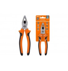 Пассатижи (плоскогубцы), с двухкомпонентными рукоятками, CR-V сталь 160 мм, серия "Алмаз"  SQ1010-0201  TDM