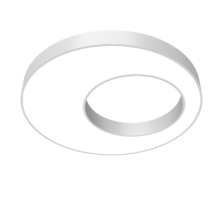 Светильник светодиодный Cosmo excentric подвесной 110Вт 1200х115 мм 4000K с расс. опал RAL9003 белый муар DALI  V1-R0-0X504-30D01-2011040  VARTON