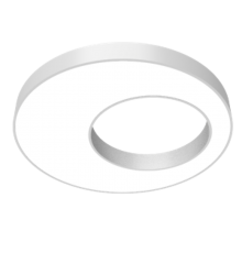 Светильник светодиодный Cosmo excentric подвесной 110Вт 1200х115 мм 4000K с расс. опал RAL9003 белый муар DALI  V1-R0-0X504-30D01-2011040  VARTON