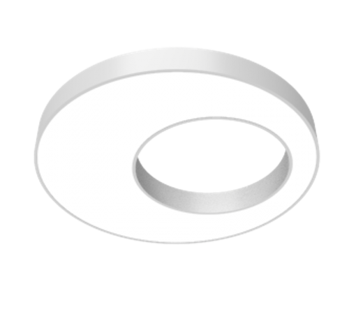 Светильник светодиодный Cosmo excentric подвесной 110Вт 1200х115 мм 4000K с расс. опал RAL9003 белый муар DALI  V1-R0-0X504-30D01-2011040  VARTON