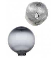 Рассеиватель шар ПММА 250 мм дымчатый призма (резьба А 85)  SQ0321-0244  TDM