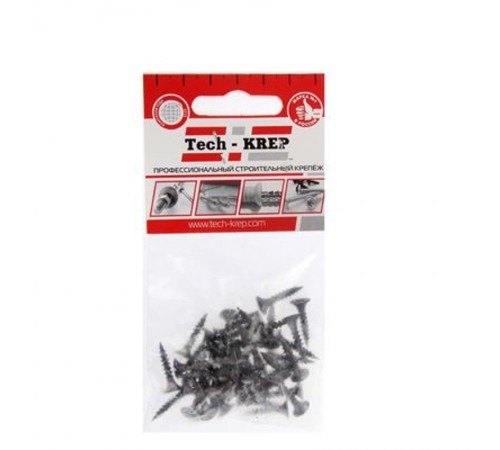 Саморез ШСГМ 3,5х19 (40 шт) - пакет ( 0,049 кг)  102377  Tech-KREP