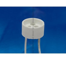ULH-GU10-Ceramic-15cm Патрон керамический для лампы на цоколе GU10  02284  Uniel