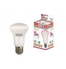Лампа светодиодная R63 - 5 Вт-230 В -3000 К-E27 Народная  SQ0340-0138  TDM