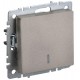 BRITE Выключатель 1-клавишный с индикацией 10А ВС10-1-1-БрШ шампань  BR-V10-1-10-K37  IEK