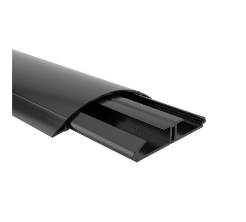Напольный канал 75х17 мм. черный  01333  DKC