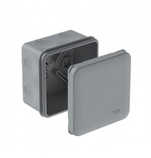 MultiBox Коробка распределительная с мембранными вводами IP66 70х70х42 Серая (со стикером) IMT351961  SE