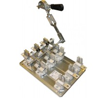 РПС-1/П УХЛ3, 100А, пер.смещз.рук., правый привод, без предохранителей, IP00, разъединитель-предохранитель  (ЭТ)  ET010240  Электротехник