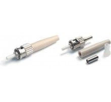FK-STD-ST/SA-MM-UPC-SL-S2-BG-200 Клеевой коннектор ST/UPC, MM (для многомодового кабеля), simplex, 2.0мм (200 шт.)  441019  Hyperline