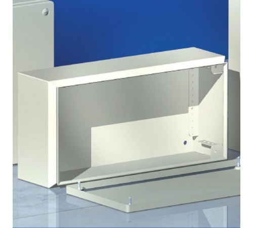 Корпус сварной металлический CDE, 400 х 300 х 120 мм, с фланцами, IP55  R5CDE43120F  DKC - ( замена на код R5SDE4312F )