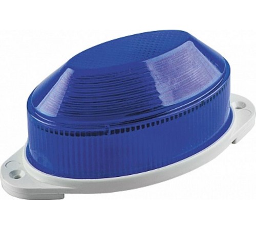 Светильник-вспышка (стробы)  STLB01  IP54 18LED 1,3W синий  29896  FERON