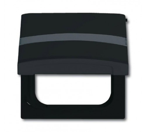 Плата промежуточная с крышкой для центральных плат , с полем для надписи, IP44, серия Allwetter 44, цвет антрацит  1710-0-1993   2CKA001710A1993  A