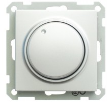 W59 Матовый хром Светорегулятор (диммер) поворотный 400Вт 230В механизм  SR-5S3-5-86  SE